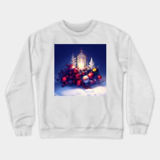 Festive Christmas Centerpiece Crewneck Sweatshirt